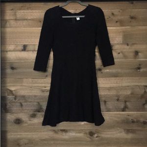 Comfortable black dress.